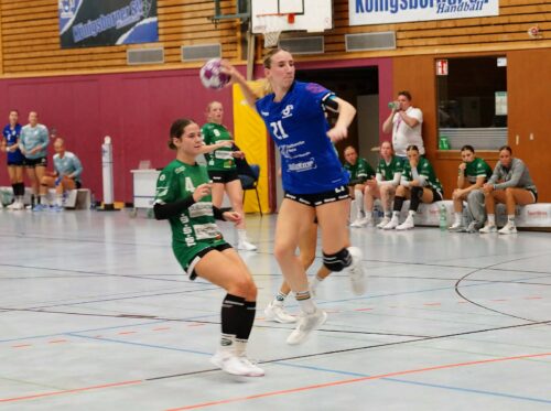 Celine Pelz traf fünfmal für den KSV